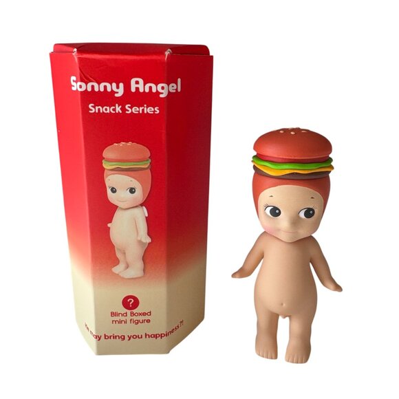 Sonny Angel Hamburger Snack Series Mini Figure Burger Toy Hat Blind Box - Picture 1 of 12
